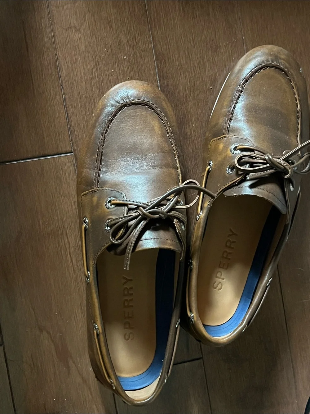 Sperry women’s Brown Leather Boat Shoes